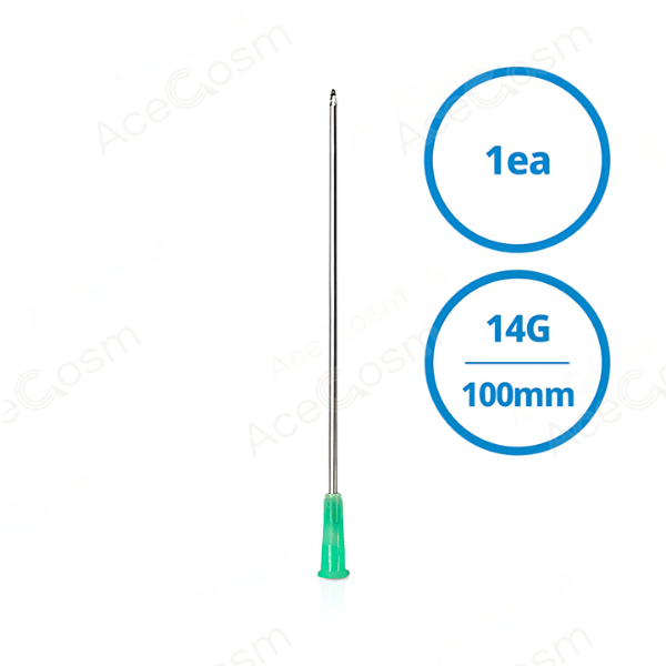 BIENCANNULA 14G 100MM