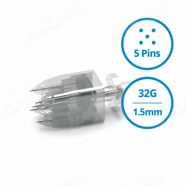 CRYSTAL MULTI NEEDLE 5 PINS 1.5MM