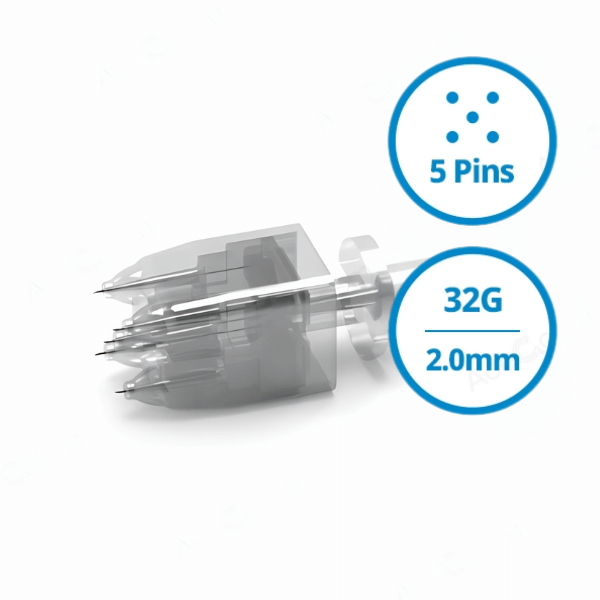 CRYSTAL MULTI NEEDLE 5 PINS 2.0MM